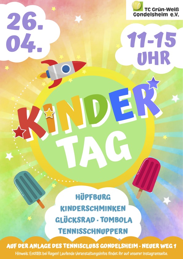 Plakat Kindertag 2026